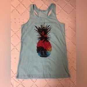 Graphic Pineapple Tank Top